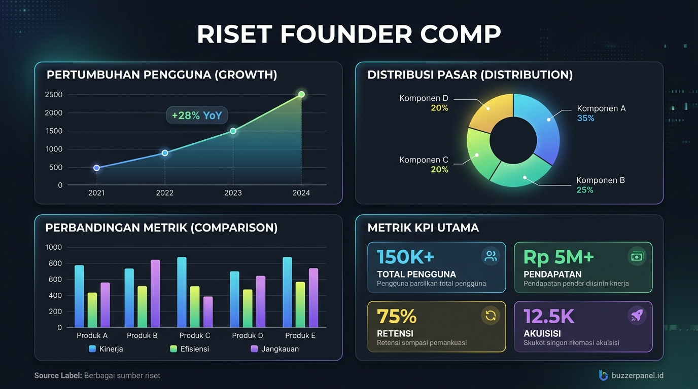 Data visualization Riset Compensation Founder Indonesia 2026