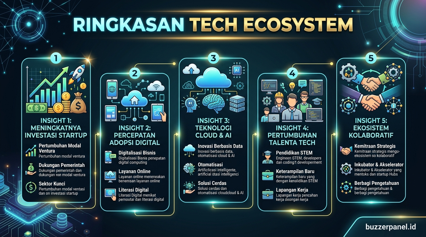 Ringkasan insight Prediksi Indonesia Tech Ecosystem 2026