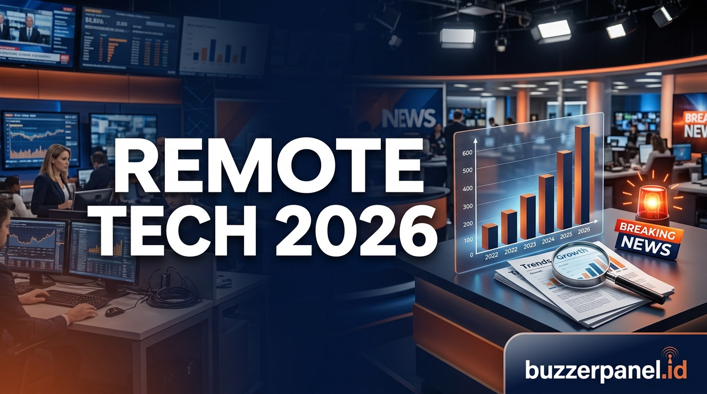 Tren Remote Work Tech Indonesia 2026 - Hero Ilustrasi Tren Remote Work Tech Indonesia 2026 - Remote Tech