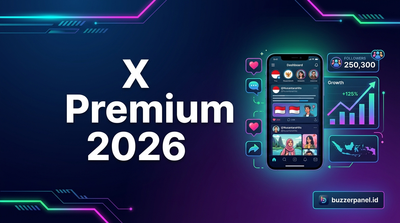 Cara Dapat Blue Check X Premium 2026 Indonesia