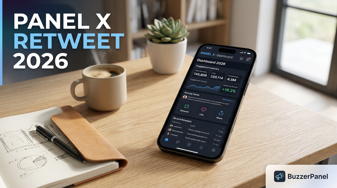 Panduan Panel Twitter X Retweet 2026 di BuzzerPanel