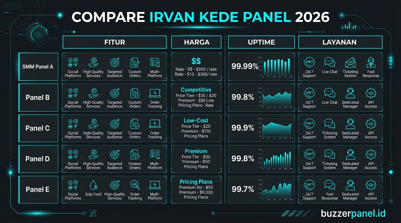 Infografik compare Irvan Kede Panel 2026