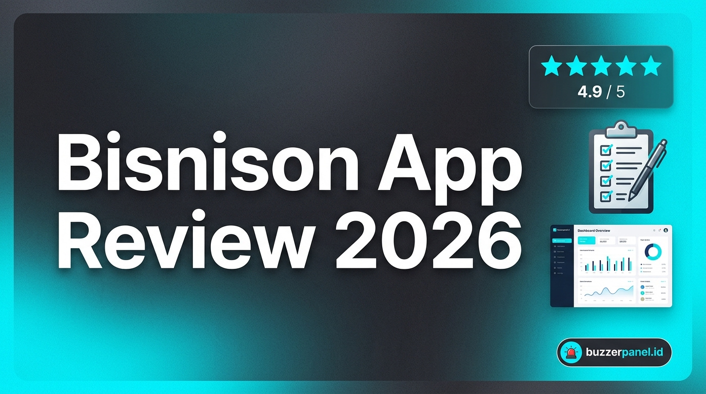 Bisnison App Review 2026 – Aplikasi Mobile Panel SMM