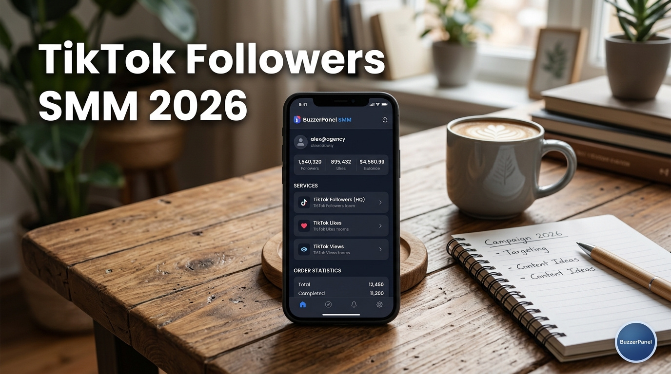 Panduan Tiktok Followers Smm 2026 di BuzzerPanel Indonesia
