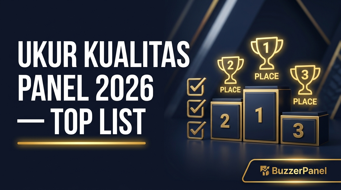 Cara Ukur Kualitas Panel SMM — 10 Metrik Wajib 2026