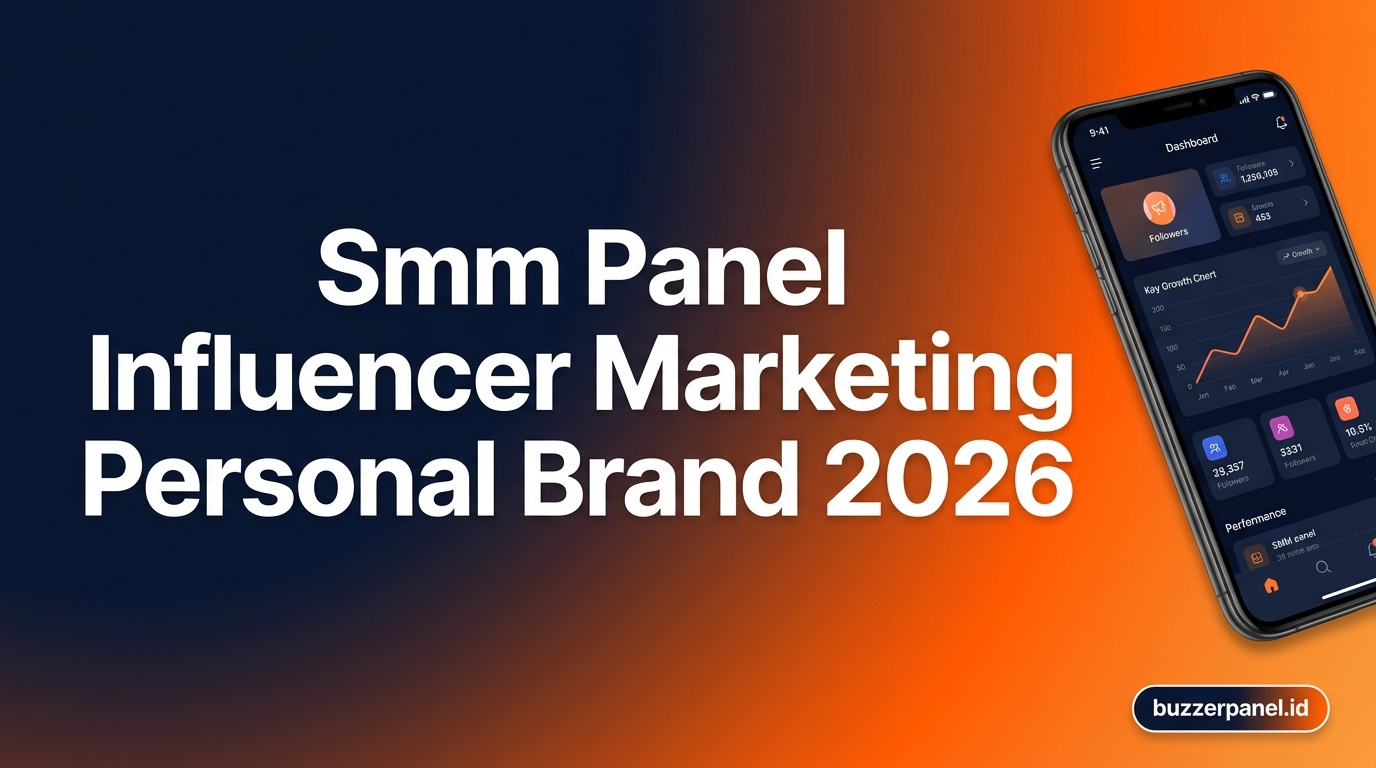 SMM Panel untuk Influencer Marketing: Strategi Membangun Personal Brand 2026