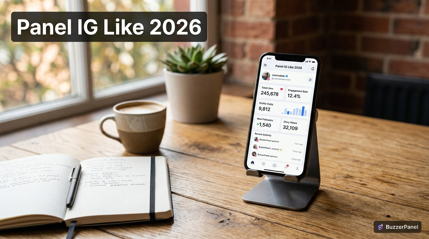 Panduan Panel Instagram Like 2026 di BuzzerPanel