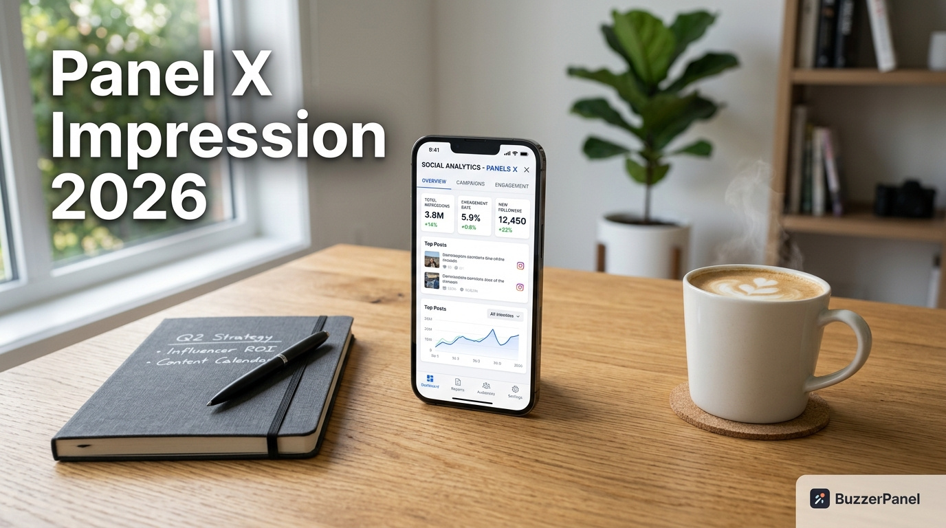 Panduan Panel Twitter X Impression 2026 di BuzzerPanel