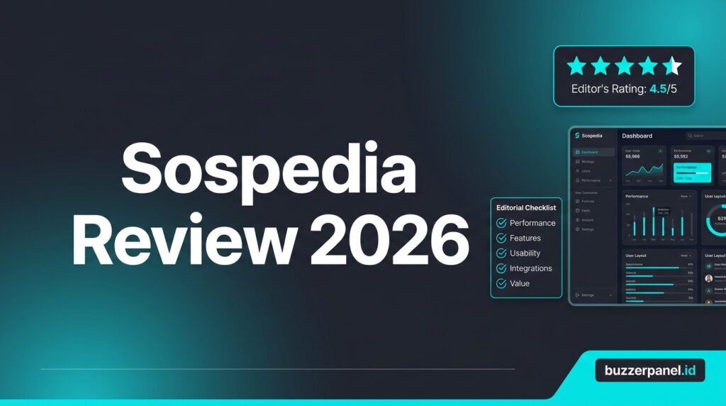 Sospedia Review 2026 – Panel SMM dan Fitur