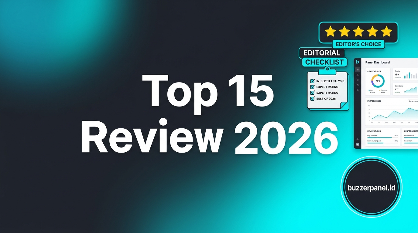 Top 15 SMM Panel Terpercaya Indonesia 2026 – Roundup