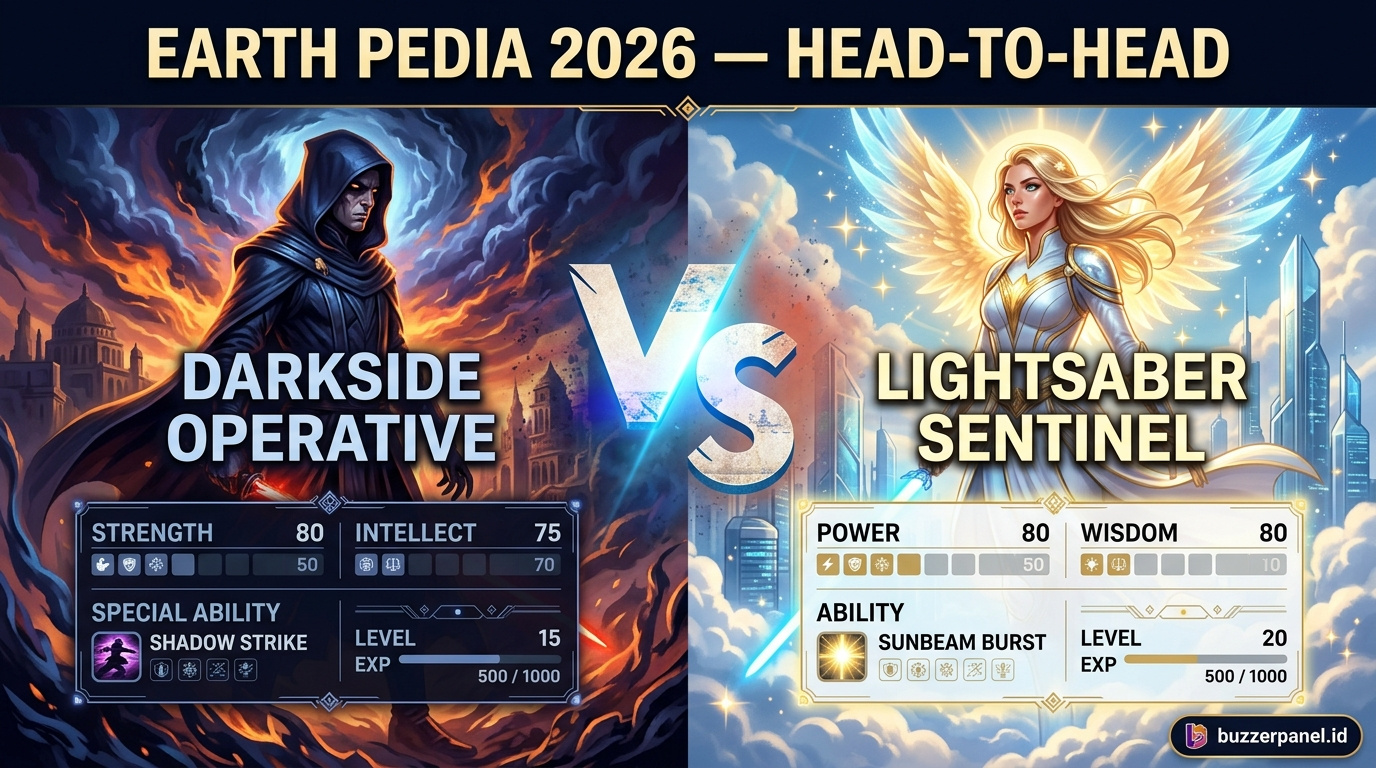 Earth Pedia 2026 - Hero Panduan Earth Pedia 2026 di BuzzerPanel Indonesia