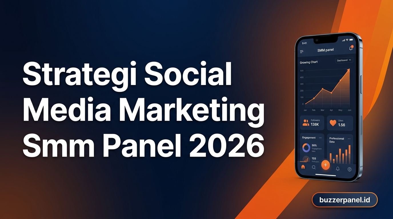 Panduan strategi social media marketing smm panel 2026 di BuzzerPanel Indonesia