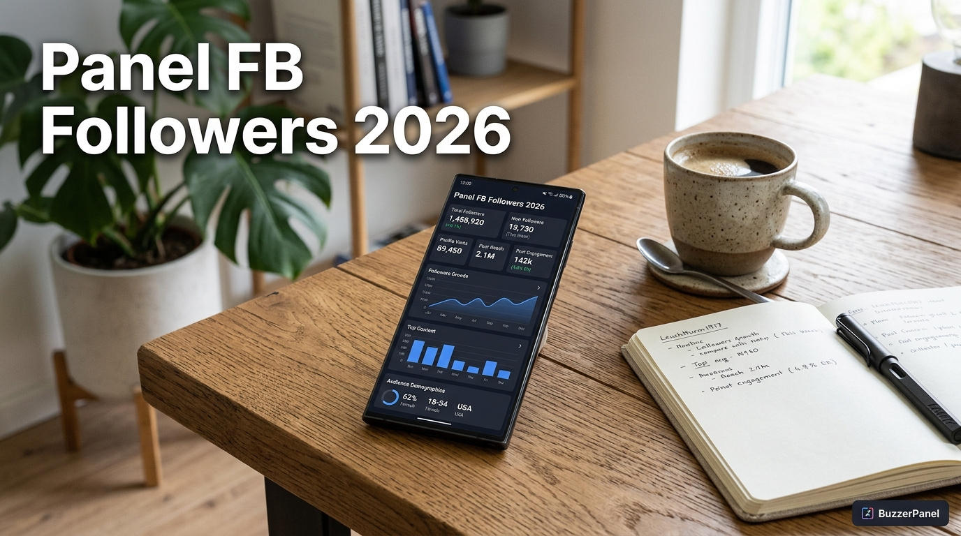 Panduan Panel Facebook Followers 2026 di BuzzerPanel