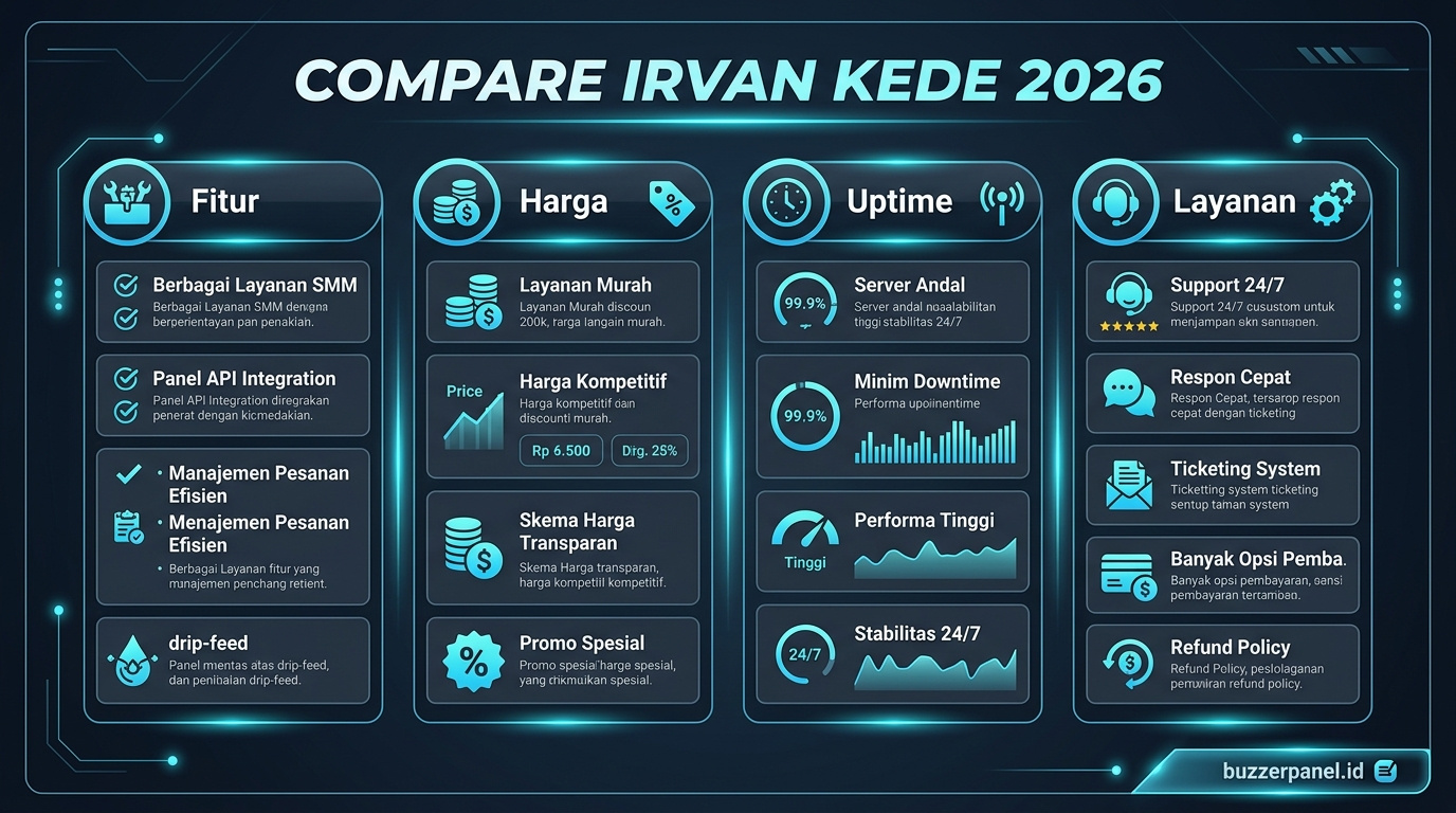 Infografik compare Irvan Kede 2026