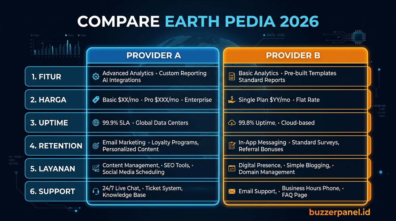 Analisis Earth Pedia 2026 Infografik analisis Earth Pedia 2026
