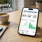 Panel Spotify Monthly Listeners 2026 — Metrik Utama