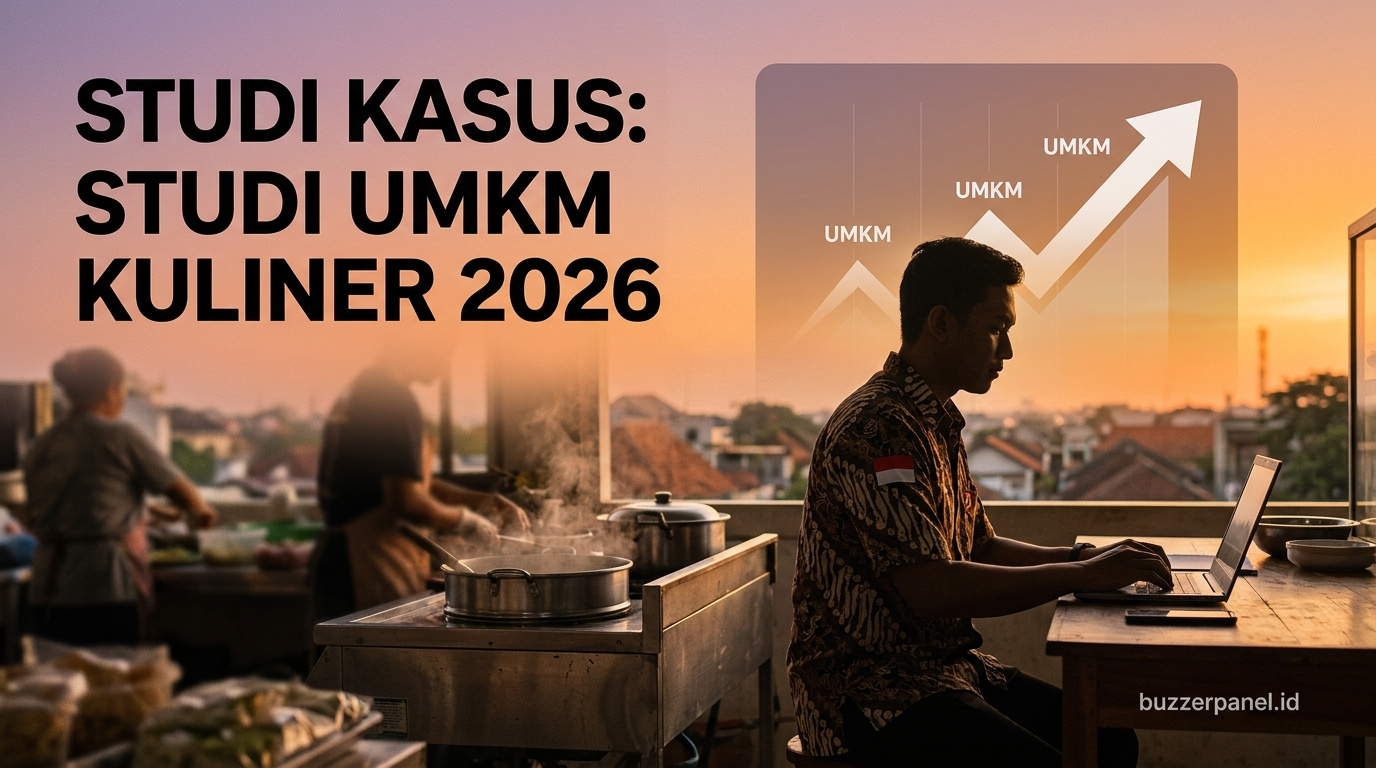 Panduan Studi Kasus Umkm Kuliner Tiktok Panel 2026 di BuzzerPanel