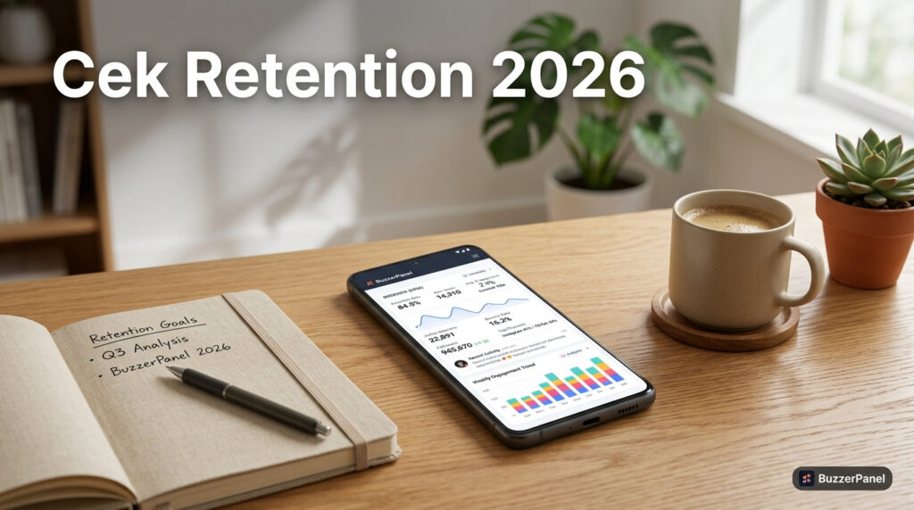 Cara Cek Retention Rate Panel SMM 2026