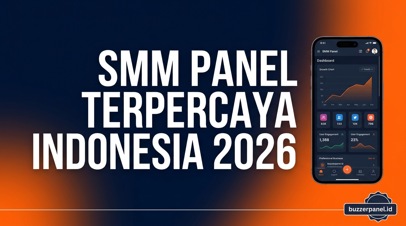 Panduan smm panel terpercaya indonesia 2026 di BuzzerPanel Indonesia