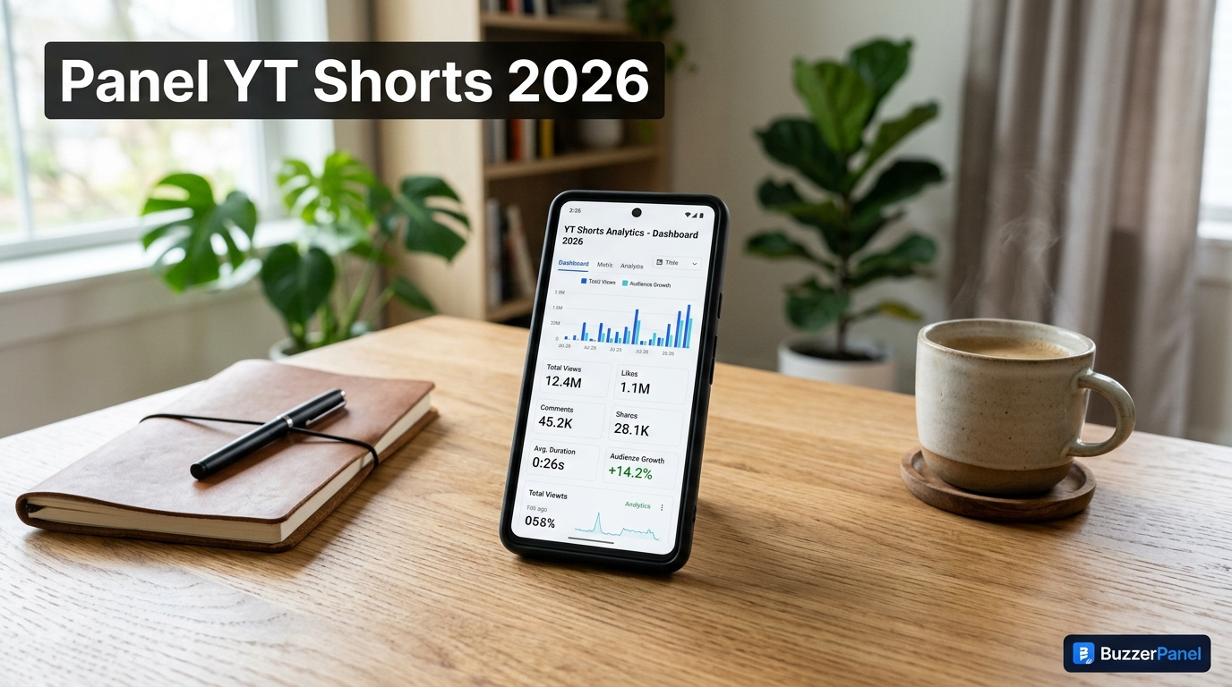 Panel Youtube Shorts Views 2026 - Hero Panduan Panel Youtube Shorts Views 2026 di BuzzerPanel