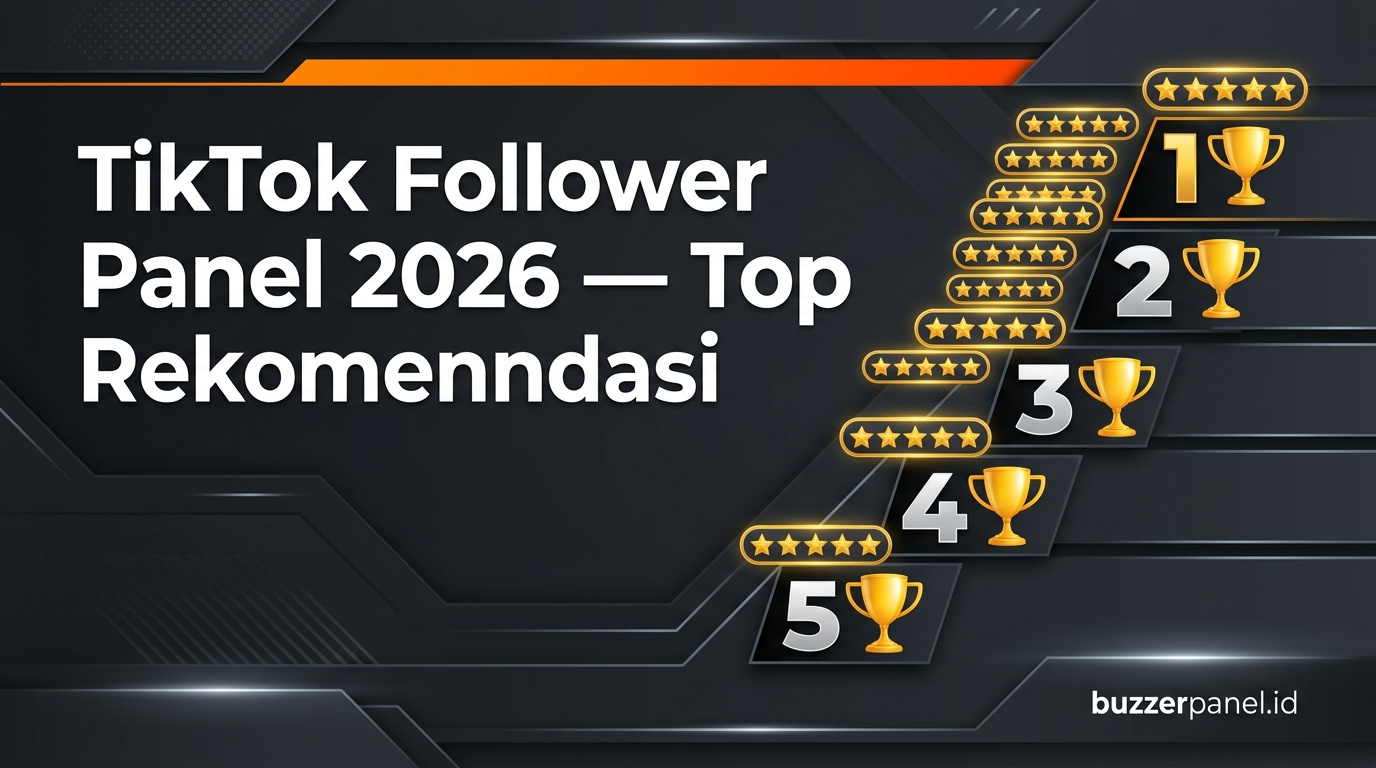 Panduan Tiktok Follower Panel 2026 di BuzzerPanel Indonesia
