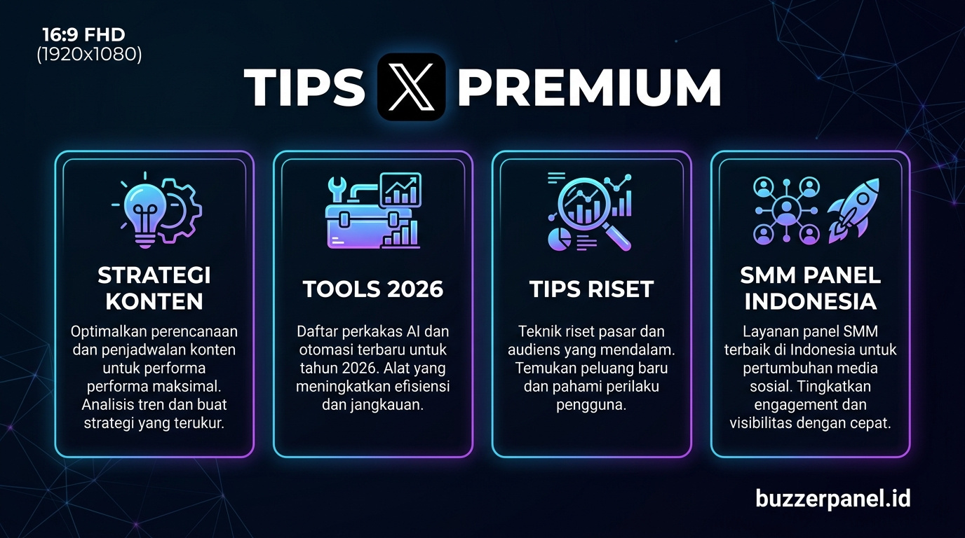 Analisis cara dapat blue check x premium indonesia 2026 Infografik analisis cara dapat blue check x premium indonesia 2026