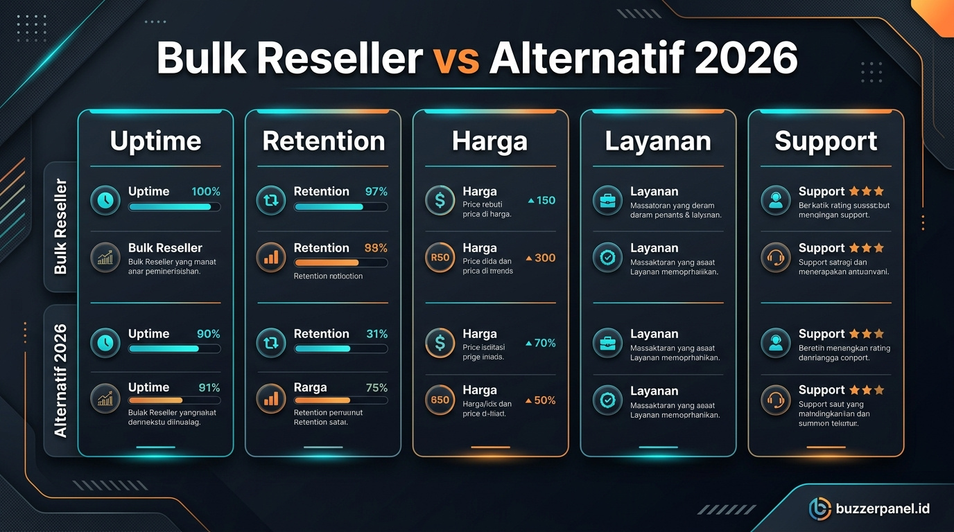 Compare Bulk Smm Panel Reseller alternatif 2026