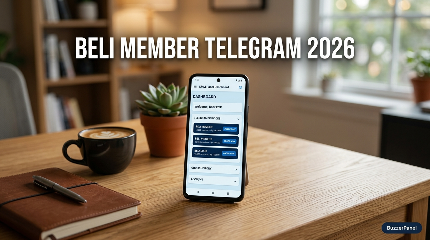 Panduan Beli Member Telegram 2026 di BuzzerPanel Indonesia
