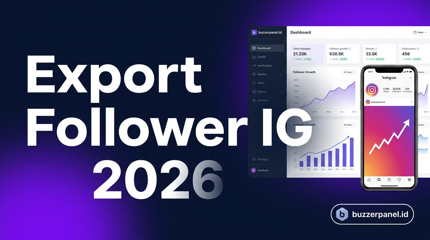 IG Follower Export Tool 2026: Cara Backup List Aman