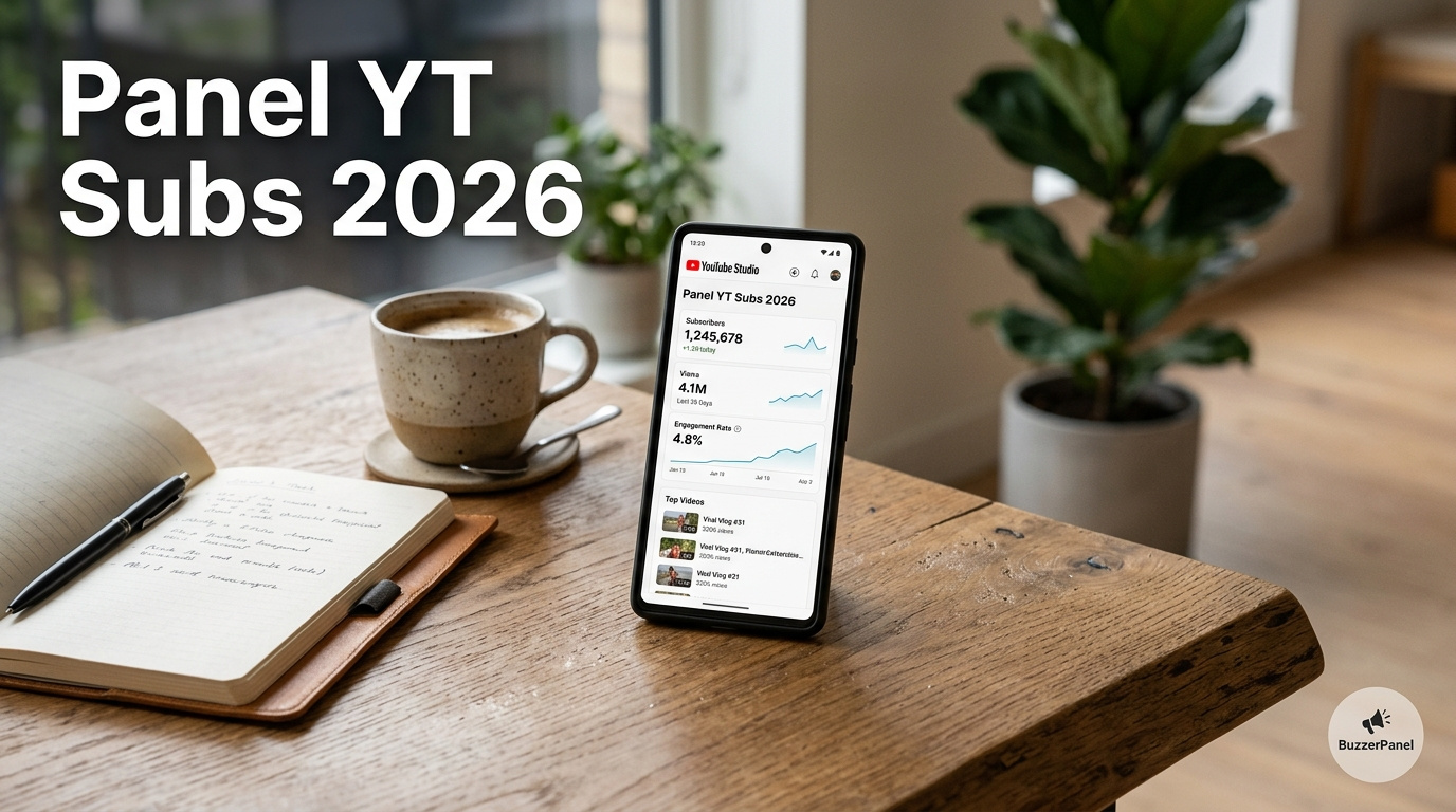 Panduan Panel Youtube Subscribers 2026 di BuzzerPanel