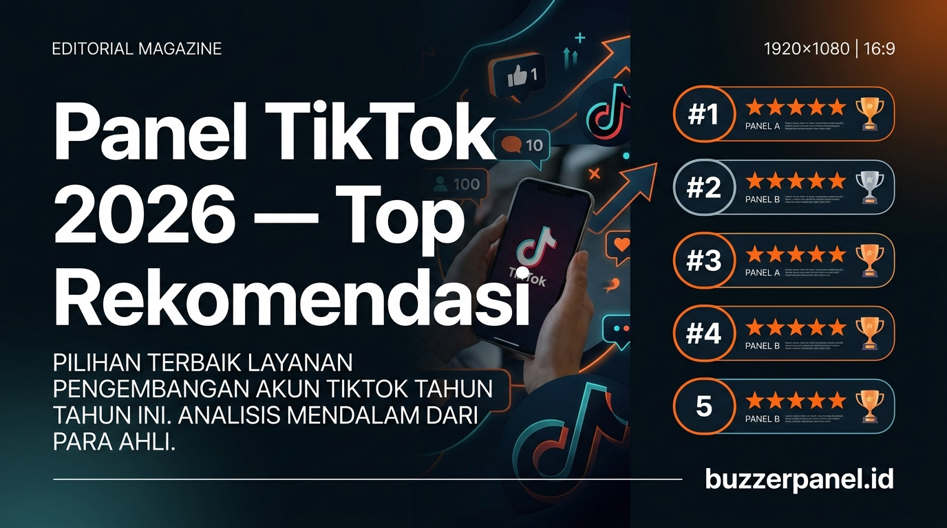 Panel TikTok 2026 — Ultimate Guide Layanan SMM
