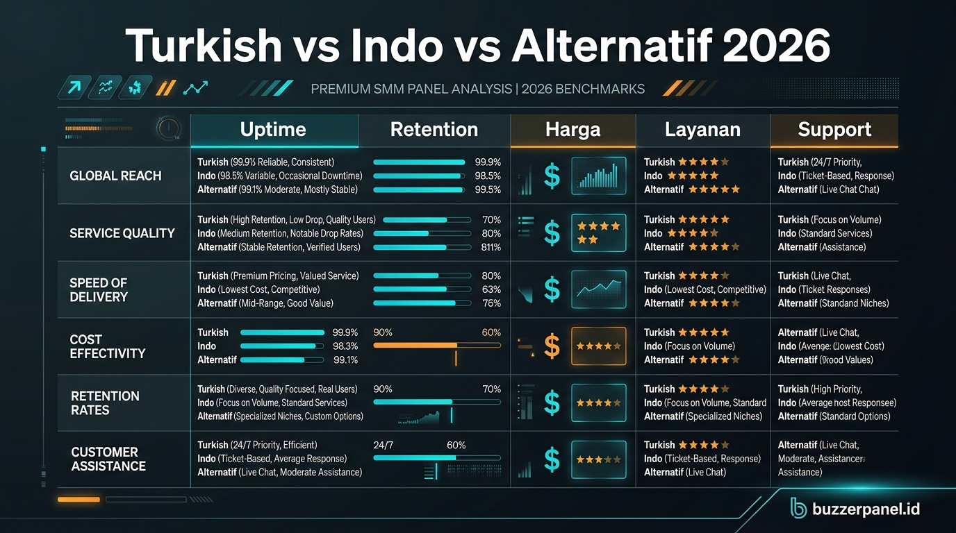 Compare Turkish Smm Panel Vs Indonesia alternatif 2026