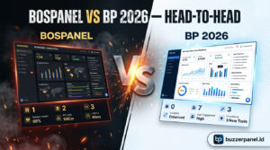 Bospanel vs BuzzerPanel 2026 — Perbandingan Fitur dan Harga