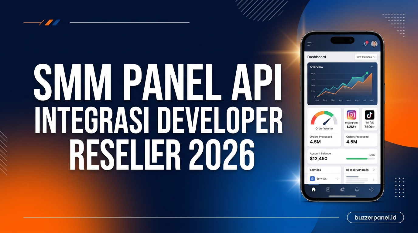 SMM Panel API: Cara Integrasi dan Memanfaatkan API untuk Developer & Reseller