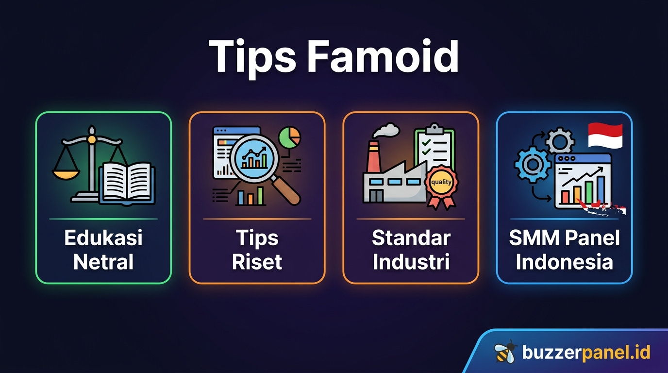 Infografik analisis famoid review netral 2026
