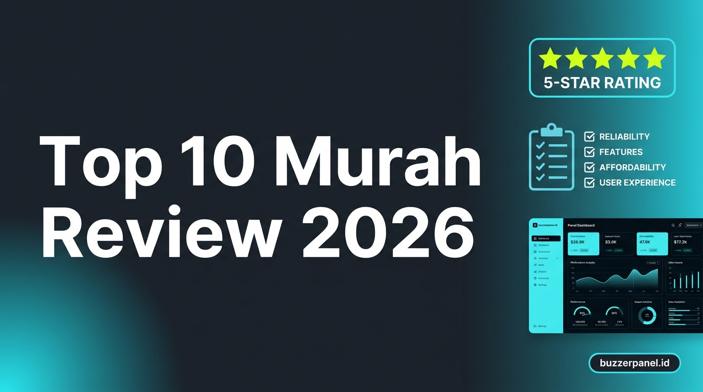 Top 10 SMM Panel Termurah Indonesia 2026