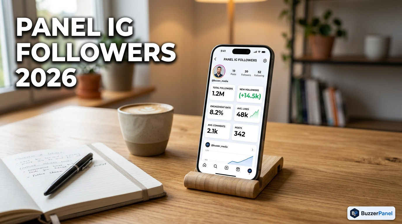 Panduan Panel Instagram Followers 2026 di BuzzerPanel