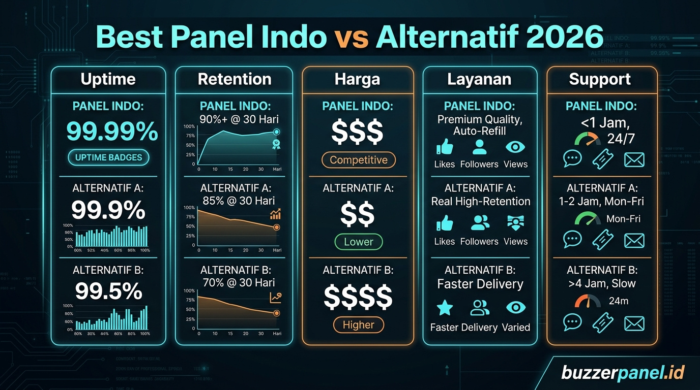 Compare Best Smm Panel Indonesia alternatif 2026
