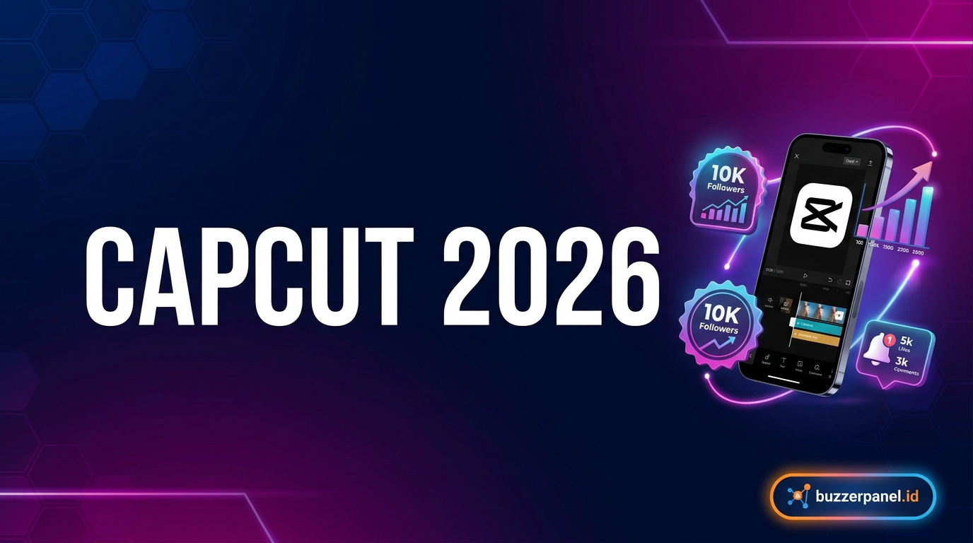 Panduan capcut tutorial pemula creator 2026 di BuzzerPanel Indonesia
