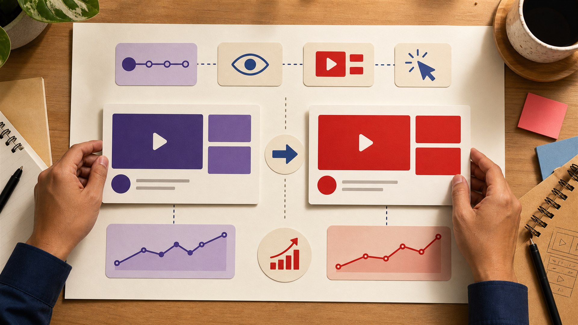 peta cara membaca end screen click rate YouTube per elemen