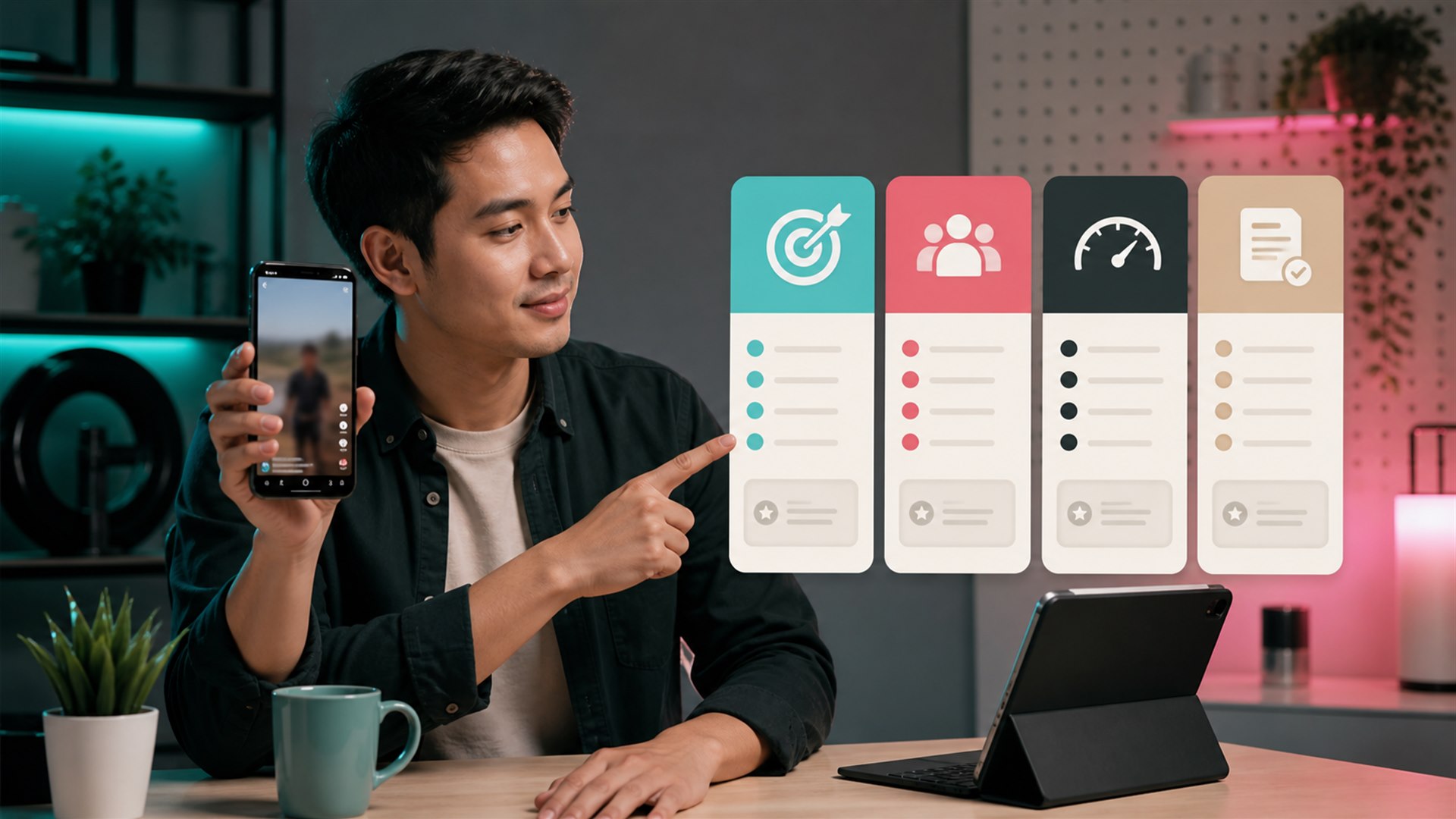 panel views TikTok untuk memilih paket video baru