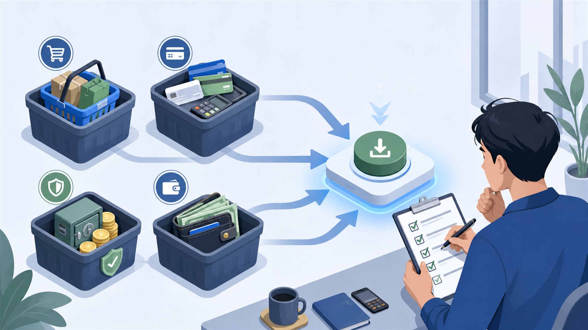 Diagram minimum deposit smm panel Indonesia untuk biaya order dan cadangan