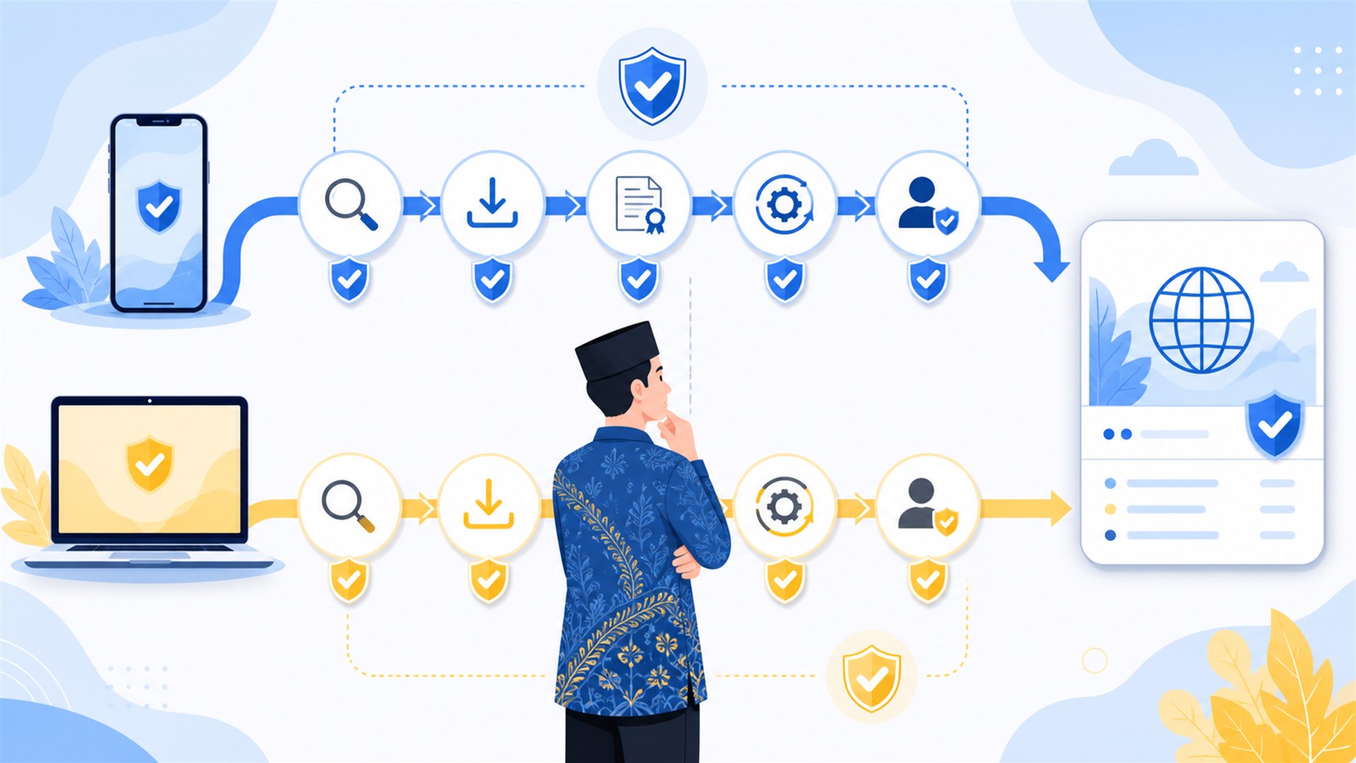 Checklist Sumber Aplikasi dan Situs Checklist smm panel apk vs web untuk memeriksa domain izin aplikasi dan pembaruan