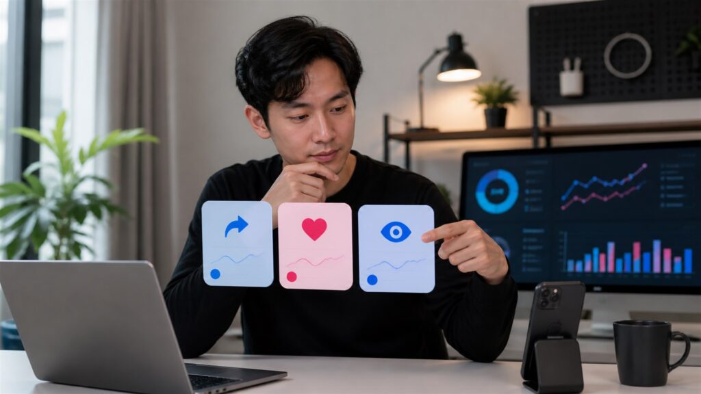 SMM Panel Share TikTok: Bedanya dengan Likes dan Views