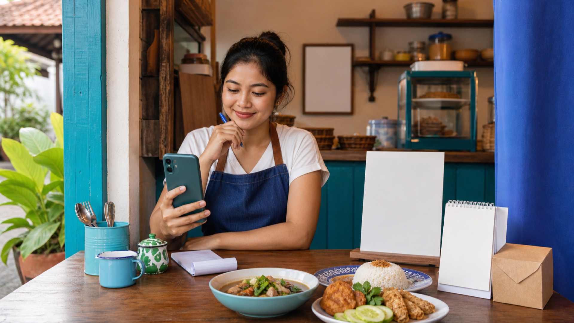 jasa followers Instagram untuk restoran baru dengan visual pemilik UMKM menata konten kuliner