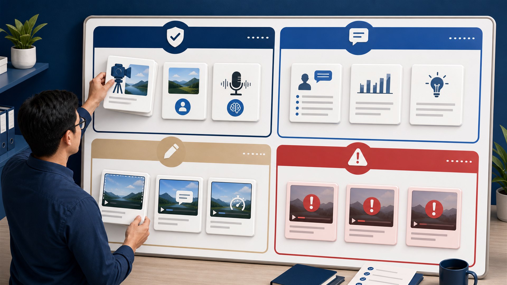 Matriks aturan konten original Facebook untuk menilai kontribusi kreatif