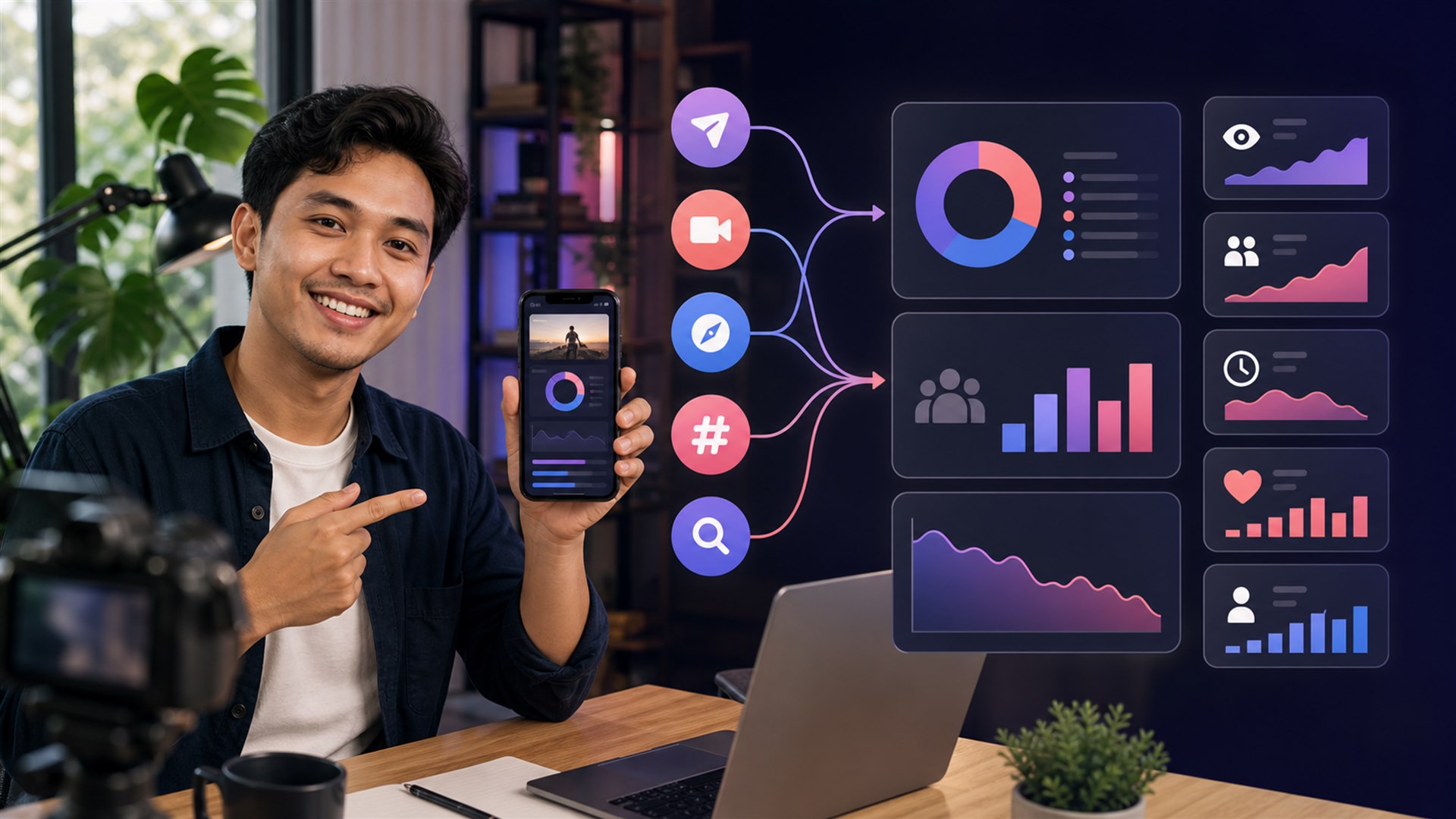 Cara cek sumber jangkauan Reels Instagram dari Insights
