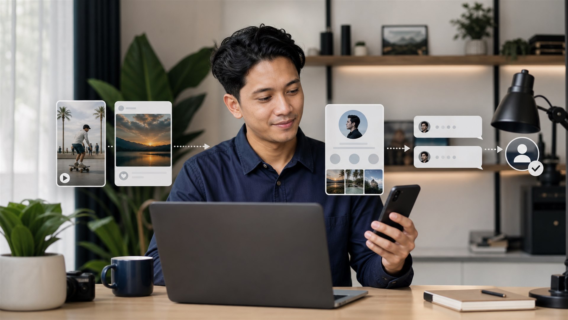 Cara menambah followers Mode Profesional Facebook dengan funnel konten