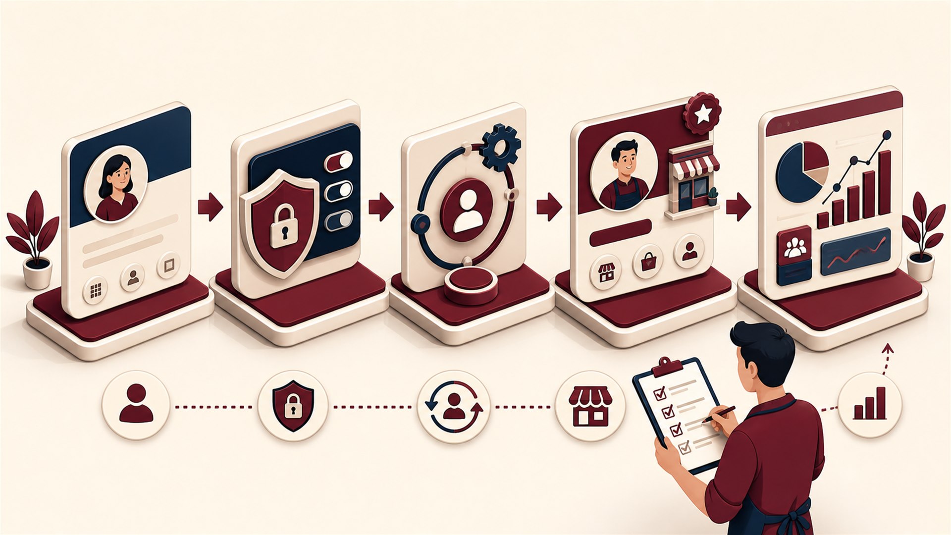 Cara mengubah akun Pinterest pribadi ke bisnis melalui alur audit