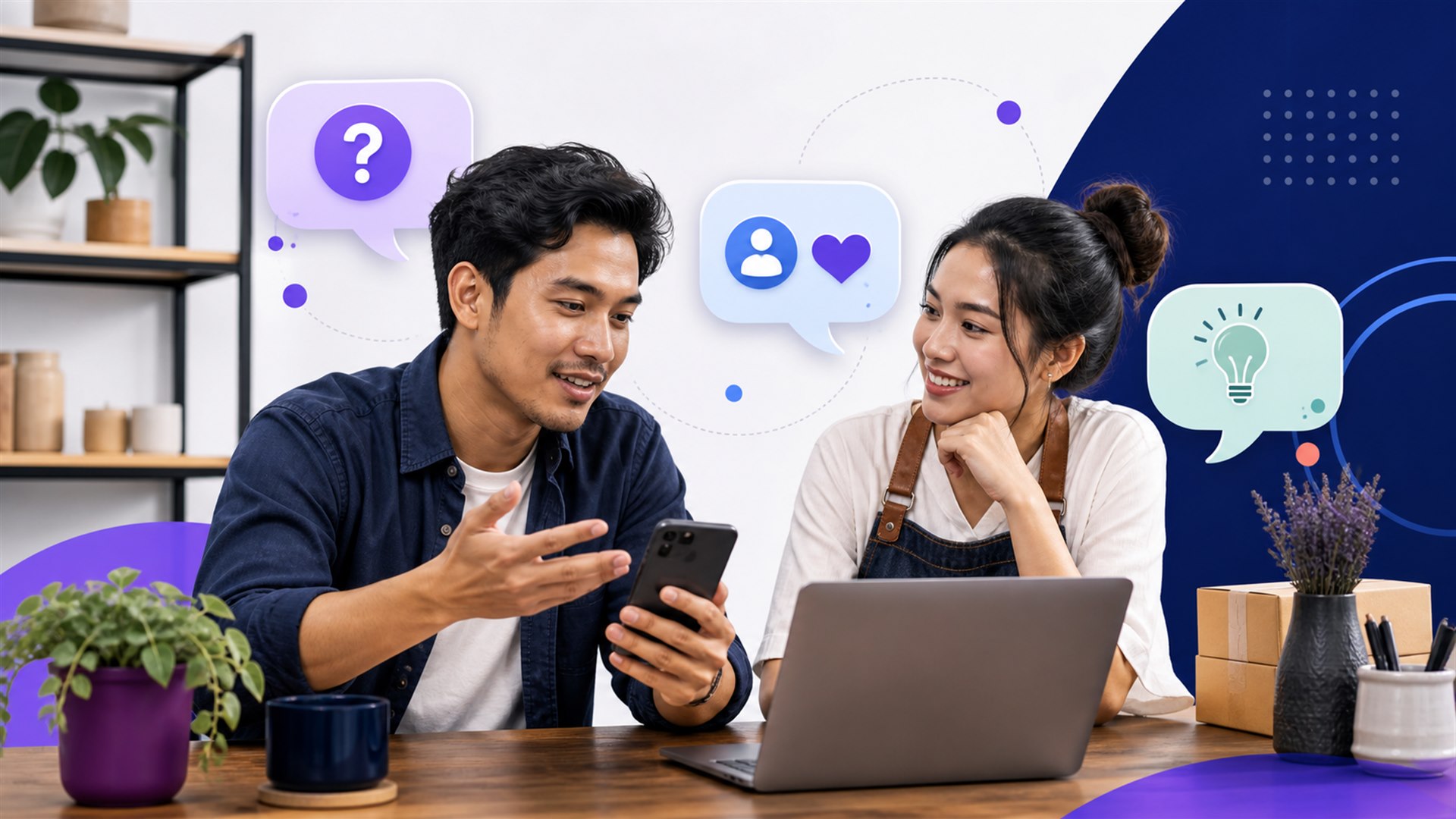 Cara meningkatkan balasan di Threads lewat percakapan natural
